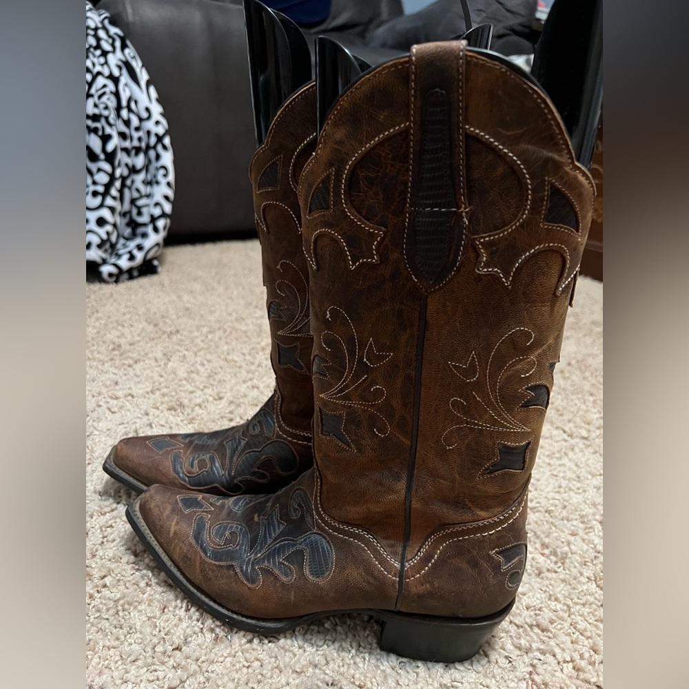 J.B. Dillon Leather Boots